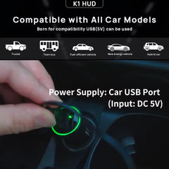Car Speed Meter Projector