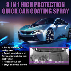 Original China Imported 3 in 1 High Protection Quick Car Coating Spray For Shinning