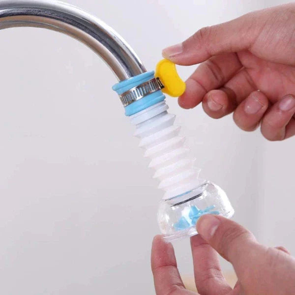 Faucet-tap – Anti-splash 360 Degree Adjustable And Rotating Water Purifier Tap For Kitchen-shower With Clip-water Saving Filter