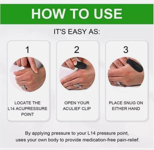 BUY  1 GET  1 FREE DEAL – SUGAR CONTROL LI4 ACUPRESSURE POINT CLIP (THUMB SHAPE ORIGINAL MAGNETIC)