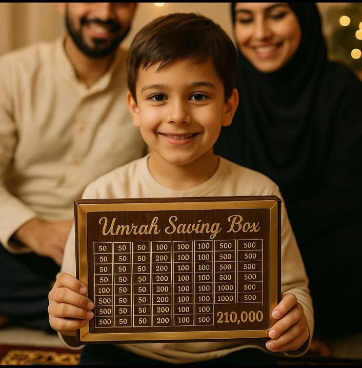 BUY 1 GET 1 FREE DEAL – Umrah Saving Box