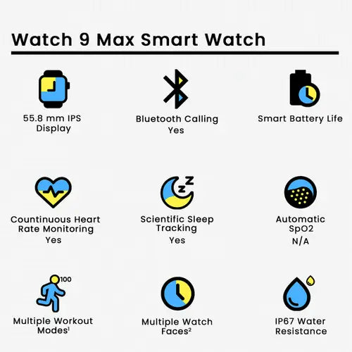 Watch 9 Max